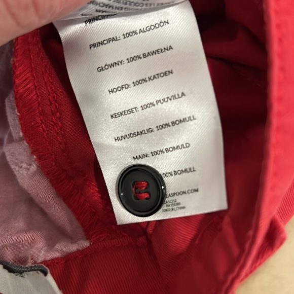 One Teaspoon Cargo Motion Pants Red 28 New - Picture 11 of 11